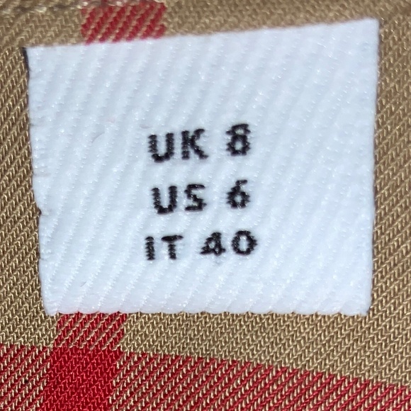 BURBERRY Giovanna Vintage Check Belted Shirtdress | UK 8 / US 6 - Picture 7 of 8